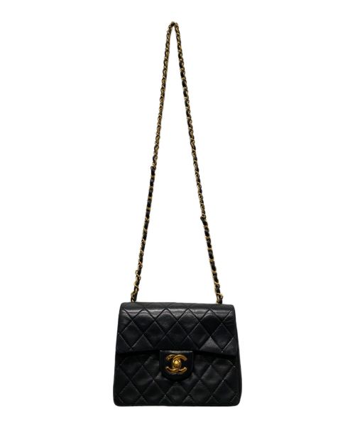 CHANEL（シャネル）CHANEL (シャネル) ミニマトラッセ チェーンショルダーバッグ ブラック サイズ:17の古着・服飾アイテム