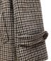 中古・古着 Saint Laurent Paris (サンローランパリ) 14AW ハウンドトゥースダブルブレストウールコート グレー サイズ:44：75000円