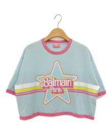 BALMAIN×Barbie（バルマン×バービー）の古着「Cropped T-shirt」