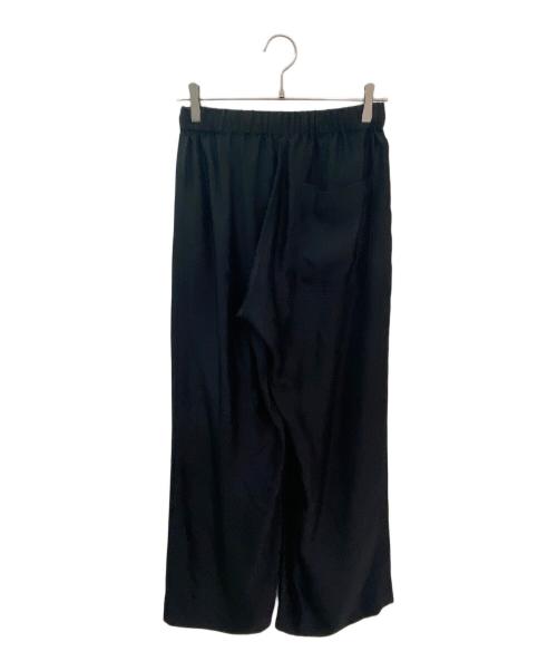 BLAMINK（ブラミンク）BLAMINK (ブラミンク) シルクイージーパンツ ブラック サイズ:FREEの古着・服飾アイテム