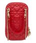 Christian Dior (クリスチャン ディオール) フォンホルダー レッド：80000円