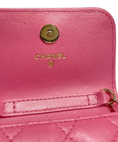 CHANEL（シャネル）CHANEL (シャネル) フォンケース ピンクの古着・服飾アイテム
