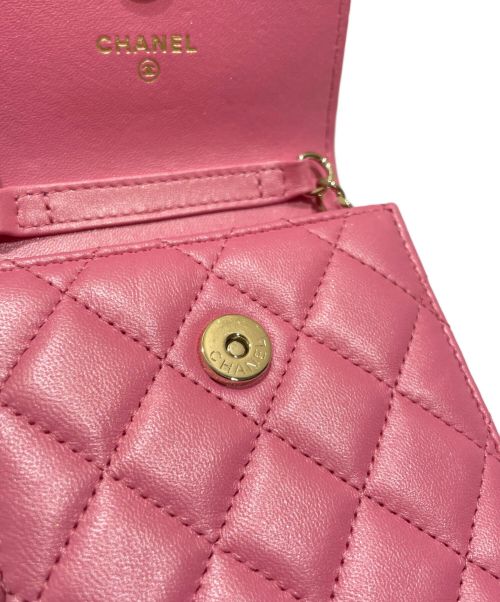 CHANEL（シャネル）CHANEL (シャネル) フォンケース ピンクの古着・服飾アイテム