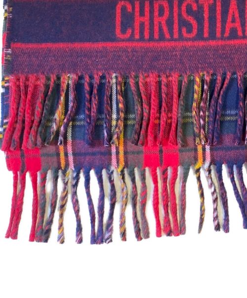 Christian Dior（クリスチャン ディオール）Christian Dior (クリスチャン ディオール) ロゴマフラーの古着・服飾アイテム