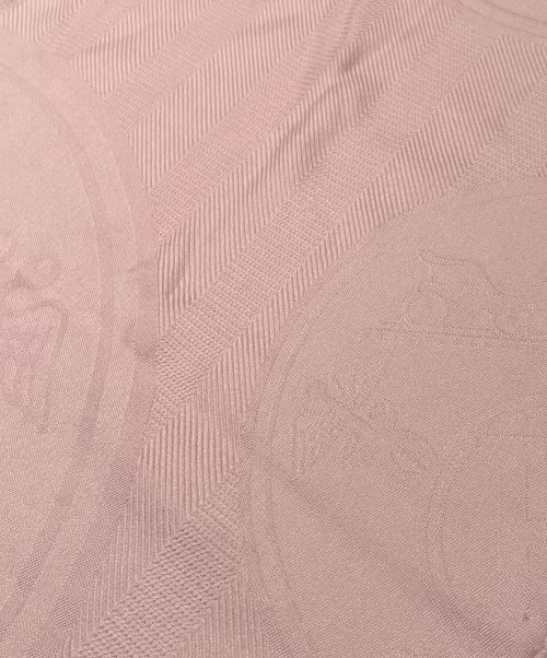 HERMES（エルメス）HERMES (エルメス) ストール ニュー・リブリス ピンクの古着・服飾アイテム