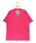 VETEMENTS (ヴェトモン) バーコードパッチロゴ プリントTシャツ ショッキングピンク サイズ:S：18000円