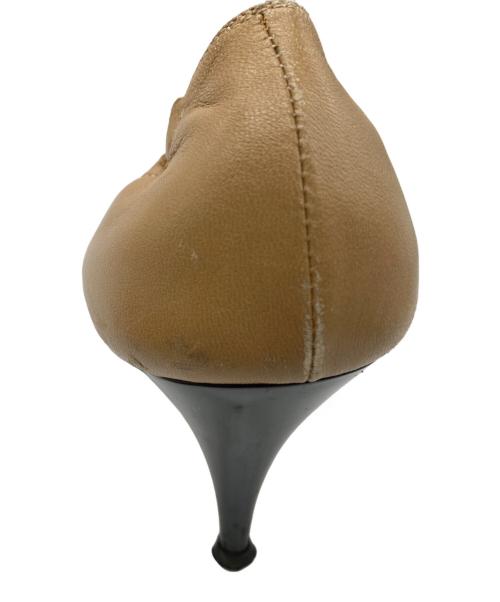 CHANEL（シャネル）CHANEL (シャネル) バイカラーパンプス ブラック×ベージュ サイズ:37 1/2の古着・服飾アイテム