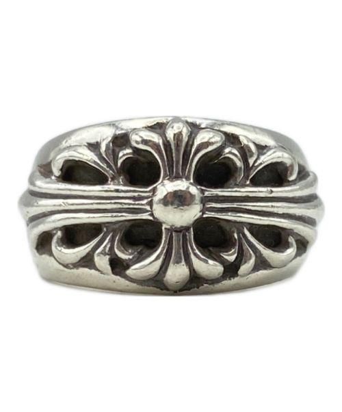 CHROME HEARTS（クロムハーツ）CHROME HEARTS (クロムハーツ) フローラルクロスリング サイズ:21号の古着・服飾アイテム