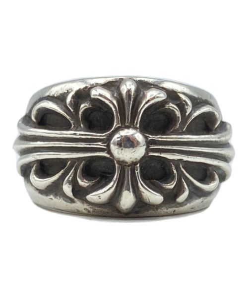 CHROME HEARTS（クロムハーツ）CHROME HEARTS (クロムハーツ) フローラルクロスリング サイズ:11号の古着・服飾アイテム