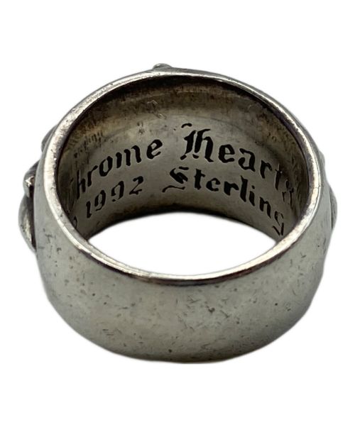 CHROME HEARTS（クロムハーツ）CHROME HEARTS (クロムハーツ) フローラルクロスリング サイズ:11号の古着・服飾アイテム