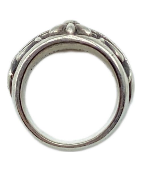 CHROME HEARTS（クロムハーツ）CHROME HEARTS (クロムハーツ) フローラルクロスリング サイズ:11号の古着・服飾アイテム