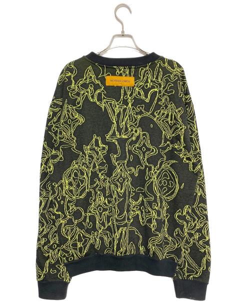 LOUIS VUITTON（ルイ ヴィトン）LOUIS VUITTON (ルイ ヴィトン) インサイドアウトモノグラムニット ブラック サイズ:Lの古着・服飾アイテム