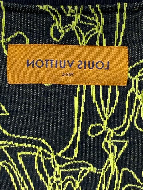 LOUIS VUITTON（ルイ ヴィトン）LOUIS VUITTON (ルイ ヴィトン) インサイドアウトモノグラムニット ブラック サイズ:Lの古着・服飾アイテム