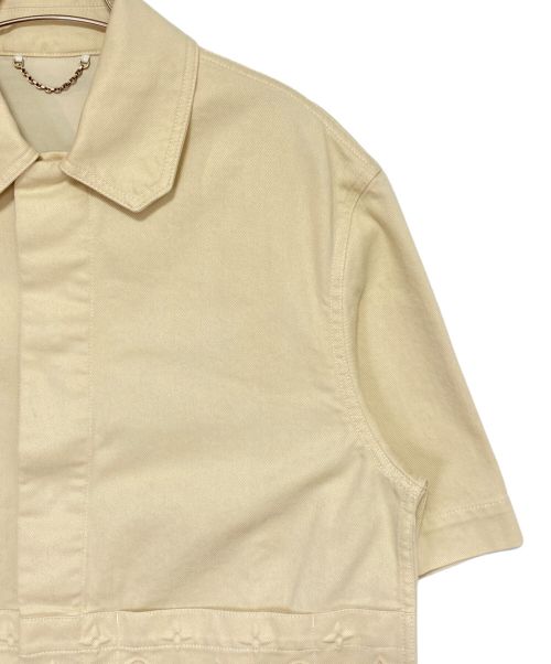 LOUIS VUITTON（ルイ ヴィトン）LOUIS VUITTON (ルイ ヴィトン) Work S/S Shirt ベージュ サイズ:XSの古着・服飾アイテム