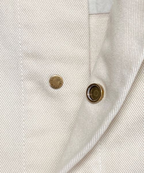 LOUIS VUITTON（ルイ ヴィトン）LOUIS VUITTON (ルイ ヴィトン) Work S/S Shirt ベージュ サイズ:XSの古着・服飾アイテム