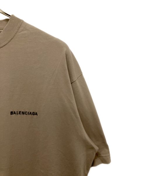 BALENCIAGA（バレンシアガ）BALENCIAGA (バレンシアガ) MediumFit T-shirt ブラウン サイズ:Mの古着・服飾アイテム