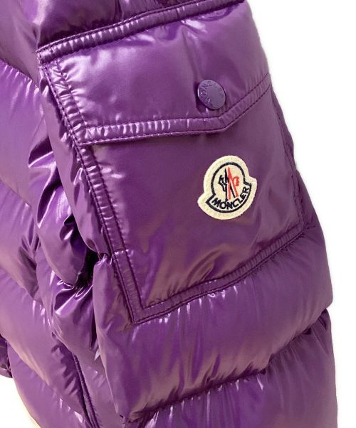MONCLER（モンクレール）MONCLER (モンクレール) MAYA（マヤ）/Down jacket（ダウンジャケット） パープル サイズ:4の古着・服飾アイテム