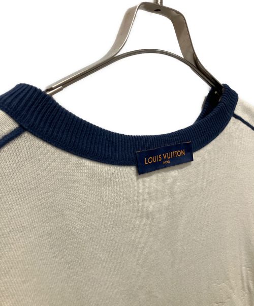 LOUIS VUITTON（ルイ ヴィトン）LOUIS VUITTON (ルイ ヴィトン) モノグラムグラディエントニット ネイビー サイズ:XLの古着・服飾アイテム