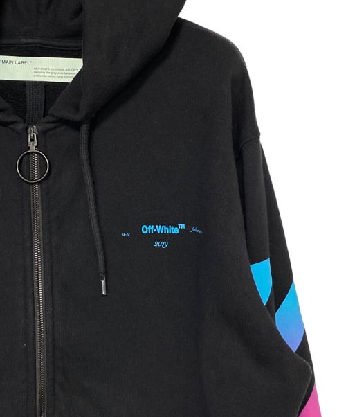 OFFWHITE（オフホワイト）OFFWHITE (オフホワイト) アローロゴジップパーカー サイズ:XLの古着・服飾アイテム