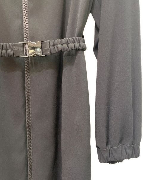 MONCLER（モンクレール）MONCLER (モンクレール) ABITO シャツ ドレス ワンピース ブラック サイズ:38の古着・服飾アイテム
