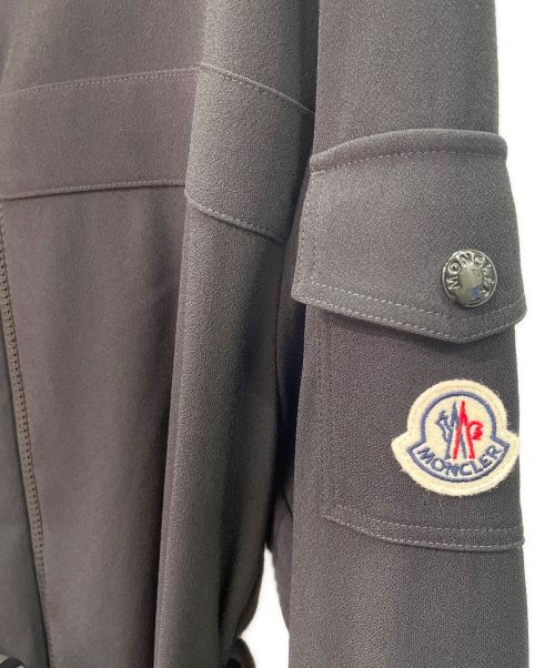 MONCLER（モンクレール）MONCLER (モンクレール) ABITO シャツ ドレス ワンピース ブラック サイズ:38の古着・服飾アイテム