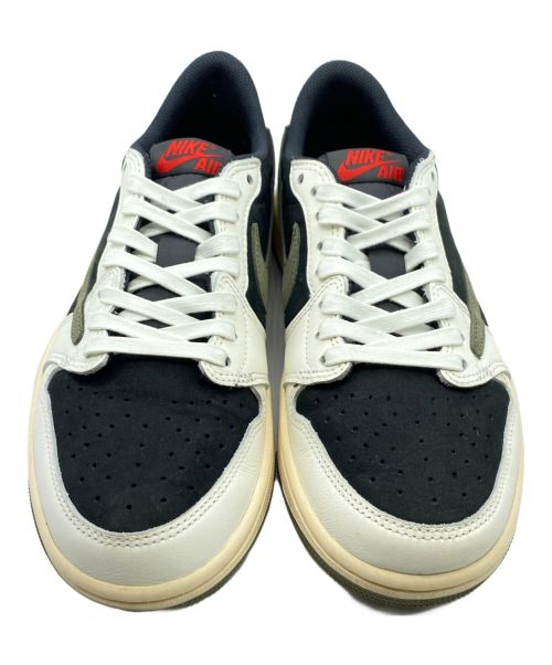NIKE（ナイキ）NIKE (ナイキ) Travis Scott (トラヴィス スコット) AIR JORDAN 1 LOW OG SP ホワイト×ブラック サイズ:25cm(US7)の古着・服飾アイテム