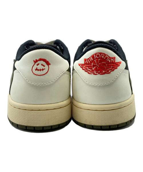 NIKE（ナイキ）NIKE (ナイキ) Travis Scott (トラヴィス スコット) AIR JORDAN 1 LOW OG SP ホワイト×ブラック サイズ:25cm(US7)の古着・服飾アイテム