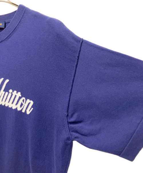 LOUIS VUITTON（ルイ ヴィトン）LOUIS VUITTON (ルイ ヴィトン) グラフィックロゴニットTシャツ ネイビー サイズ:XSの古着・服飾アイテム