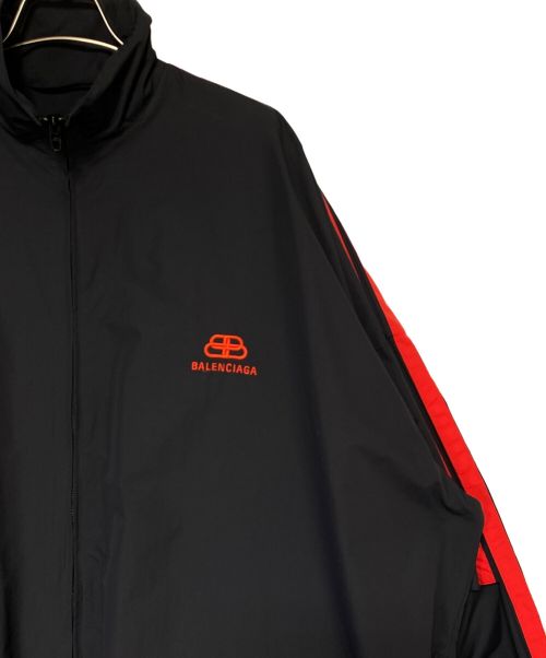 BALENCIAGA（バレンシアガ）BALENCIAGA (バレンシアガ) ナイロントラックジャケット ブラック サイズ:48の古着・服飾アイテム