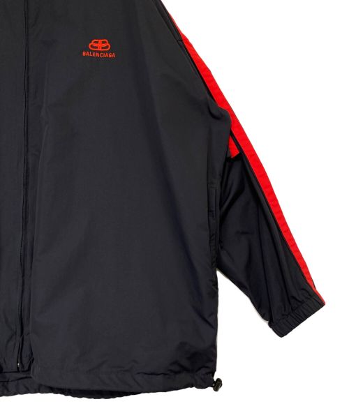 BALENCIAGA（バレンシアガ）BALENCIAGA (バレンシアガ) ナイロントラックジャケット ブラック サイズ:48の古着・服飾アイテム