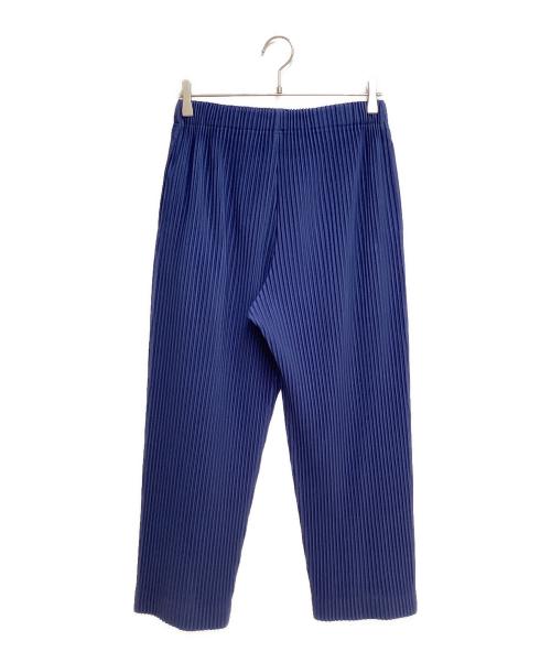 HOMME PLISSE ISSEY MIYAKE（オム プリッセ イッセイ ミヤケ）HOMME PLISSE ISSEY MIYAKE (オムプリッセ イッセイ ミヤケ) Pleated pants（プリーツパンツ） ネイビー サイズ:1の古着・服飾アイテム