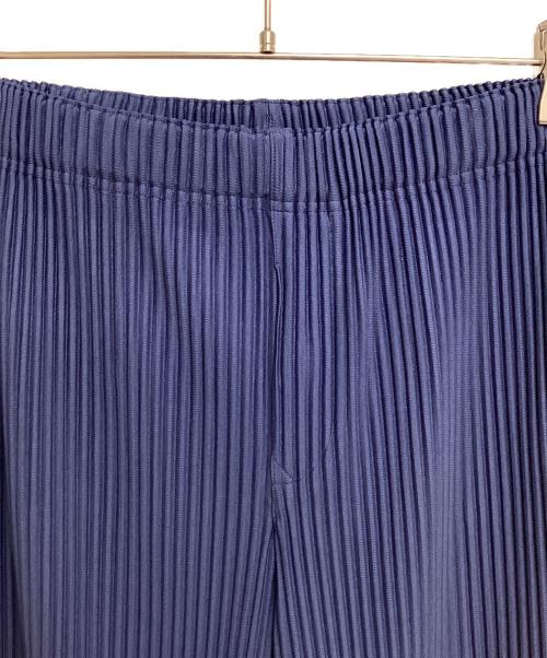 HOMME PLISSE ISSEY MIYAKE（オム プリッセ イッセイ ミヤケ）HOMME PLISSE ISSEY MIYAKE (オムプリッセ イッセイ ミヤケ) Pleated pants（プリーツパンツ） ネイビー サイズ:1の古着・服飾アイテム