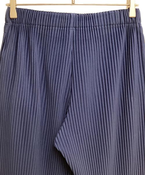 HOMME PLISSE ISSEY MIYAKE（オム プリッセ イッセイ ミヤケ）HOMME PLISSE ISSEY MIYAKE (オムプリッセ イッセイ ミヤケ) Pleated pants（プリーツパンツ） ネイビー サイズ:1の古着・服飾アイテム