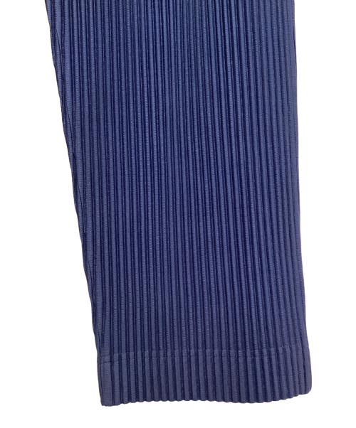 HOMME PLISSE ISSEY MIYAKE（オム プリッセ イッセイ ミヤケ）HOMME PLISSE ISSEY MIYAKE (オムプリッセ イッセイ ミヤケ) Pleated pants（プリーツパンツ） ネイビー サイズ:1の古着・服飾アイテム