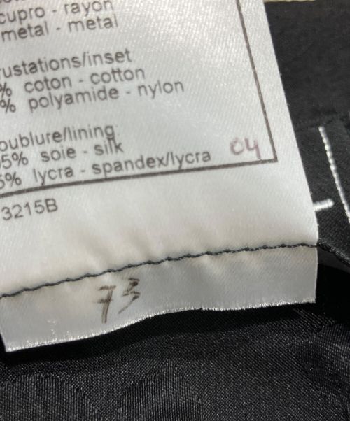 CHANEL（シャネル）CHANEL (シャネル) ダブルブレス ツイードジャケット ブラック サイズ:36の古着・服飾アイテム