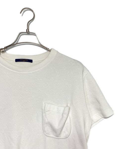 LOUIS VUITTON（ルイ ヴィトン）LOUIS VUITTON (ルイ ヴィトン) 3DポケットモノグラムTシャツ ホワイト サイズ:Sの古着・服飾アイテム
