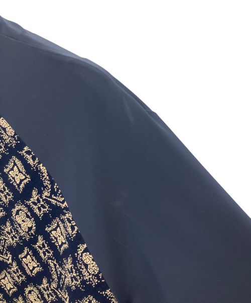 LOUIS VUITTON（ルイ ヴィトン）LOUIS VUITTON (ルイ ヴィトン) LVテクニカルコットンジップジャケット ネイビー サイズ:Mの古着・服飾アイテム