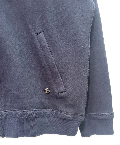 LOUIS VUITTON（ルイ ヴィトン）LOUIS VUITTON (ルイ ヴィトン) ヴァージルアブロー スウェット ジップアップ パーカー ネイビー サイズ:XLの古着・服飾アイテム