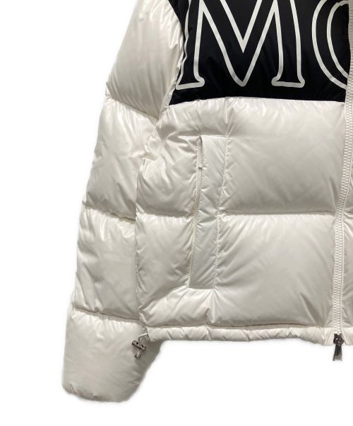 MONCLER（モンクレール）MONCLER (モンクレール) GERS/ダウンジャケット ホワイトの古着・服飾アイテム