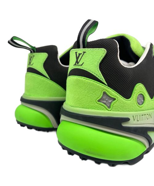 LOUIS VUITTON（ルイ ヴィトン）LOUIS VUITTON (ルイ ヴィトン) Runner Tatic タティック・ライン  黄緑 サイズ:7の古着・服飾アイテム