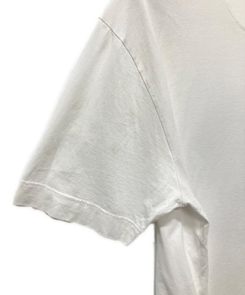 FENDI（フェンディ）FENDI (フェンディ) FFロゴTシャツ ホワイト サイズ:Lの古着・服飾アイテム