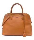 HERMESエルメス）の古着「ボリード 35」｜ゴールド×ゴールド金具