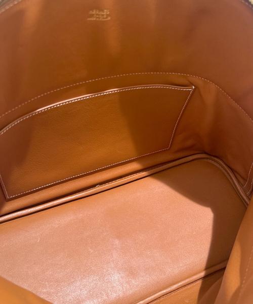 HERMES（エルメス）HERMES (エルメス) ボリード 35 ゴールド×ゴールド金具 サイズ:35の古着・服飾アイテム