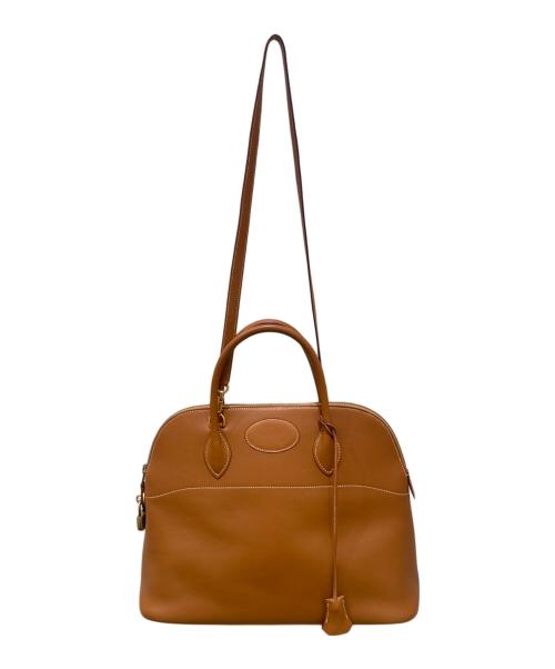 HERMES（エルメス）HERMES (エルメス) ボリード 35 ゴールド×ゴールド金具 サイズ:35の古着・服飾アイテム