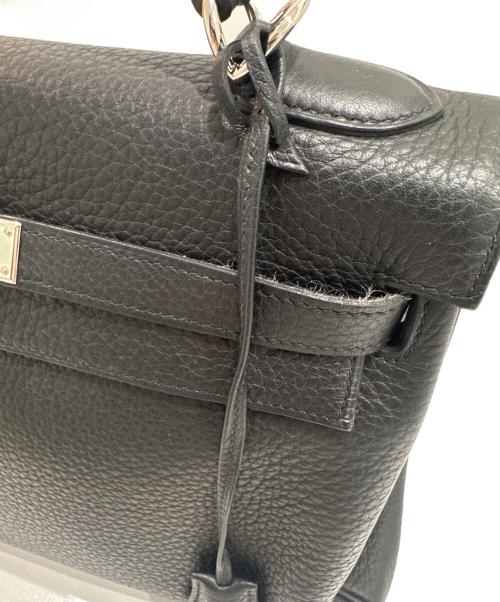 HERMES（エルメス）HERMES (エルメス) ケリー 32 内縫い/シルバー金具/▢L刻印/ Kelly32 Retourne/Black ブラック サイズ:32の古着・服飾アイテム