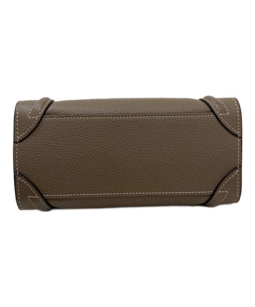 CELINE（セリーヌ）CELINE (セリーヌ) ラゲージ　ナノ ブラウン サイズ:ナノの古着・服飾アイテム
