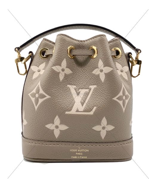 LOUIS VUITTON（ルイ ヴィトン）LOUIS VUITTON (ルイ ヴィトン) ナノノエ 2WAYバッグ バイカラーの古着・服飾アイテム