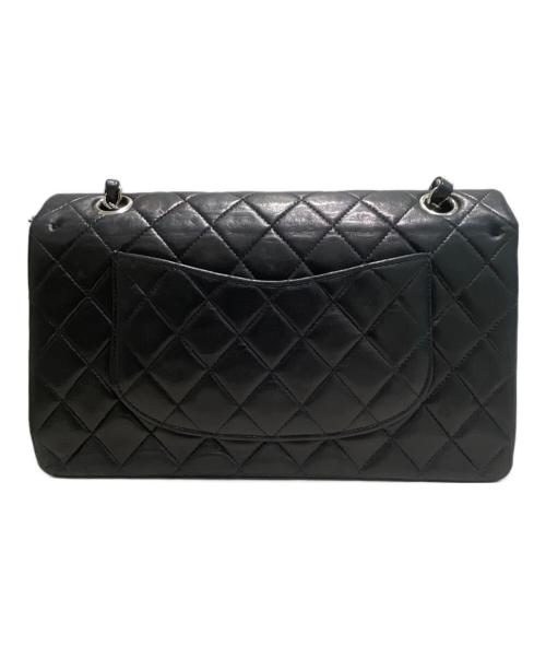 CHANEL（シャネル）CHANEL (シャネル) マトラッセ25/チェーンショルダーバッグ  ブラック×シルバー金具 サイズ:25の古着・服飾アイテム
