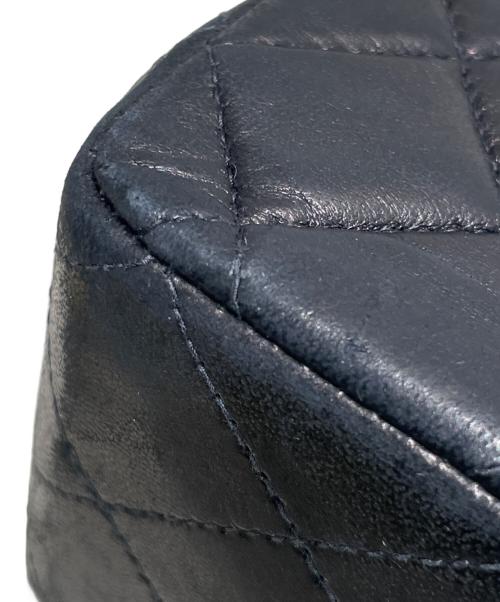 CHANEL（シャネル）CHANEL (シャネル) マトラッセ25/チェーンショルダーバッグ  ブラック×シルバー金具 サイズ:25の古着・服飾アイテム