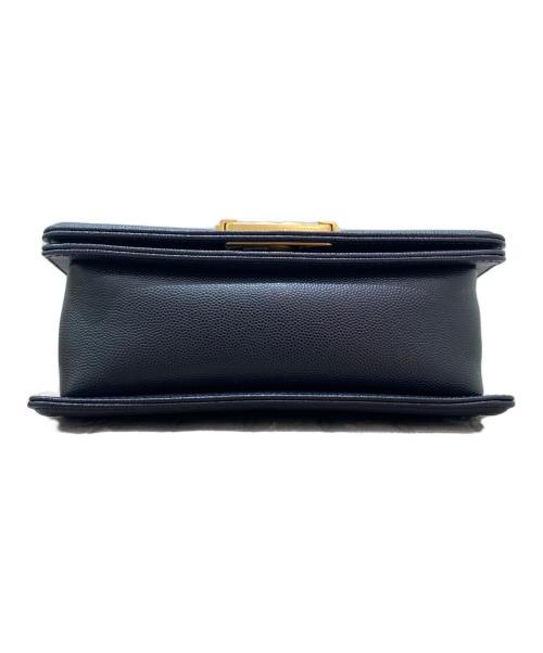 CHANEL（シャネル）CHANEL (シャネル) ボーイシャネルチェーンショルダーバッグ ブラックの古着・服飾アイテム